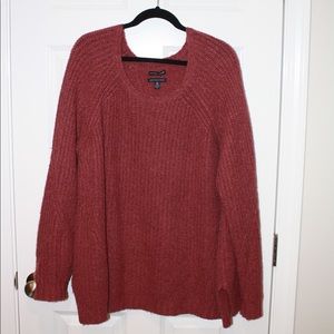 Dusty Rose American Eagle Sweater